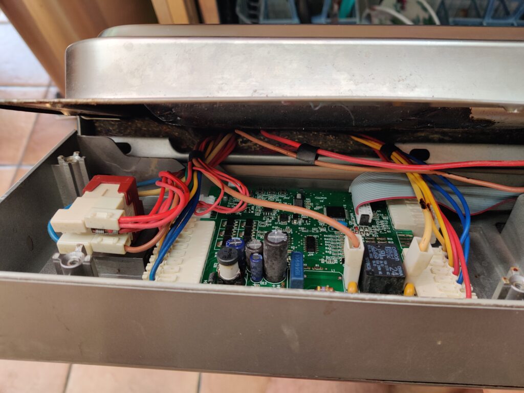 la carte d'alimentation